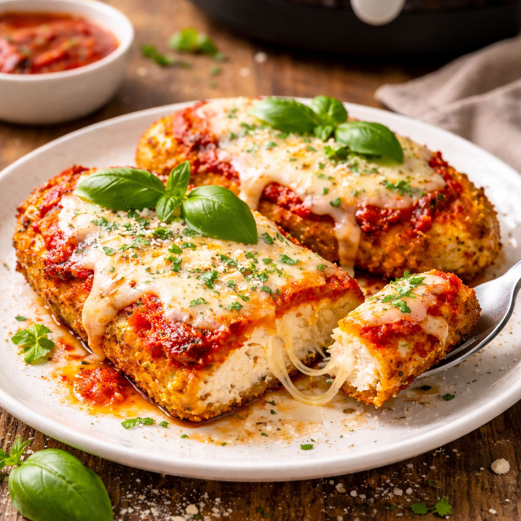Air Fryer Chicken Parmesan Recipe