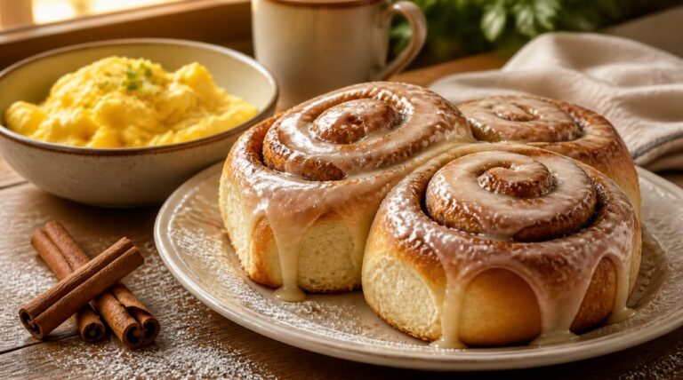 Giant Fluffy Cinnamon Roll Recipe