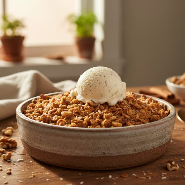 Healthy apple crisp recipe