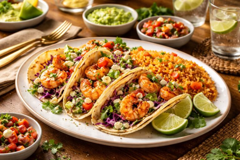 Blackstone Grilled Shrimp Tacos Recipe