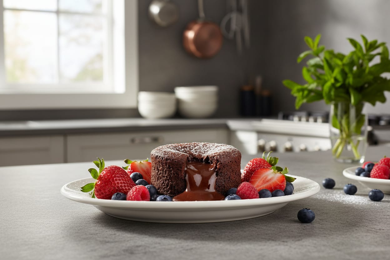 Chocolate Lava Cake recipe