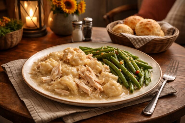 Cracker Barrel Chicken and Dumplings Recipe