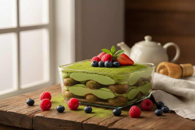 Matcha Tiramisu