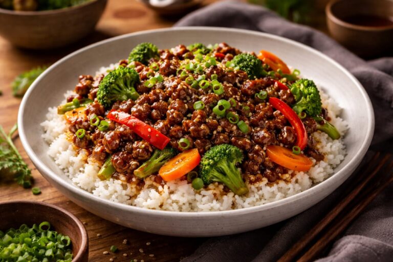 Mongolian Ground Beef Recipe