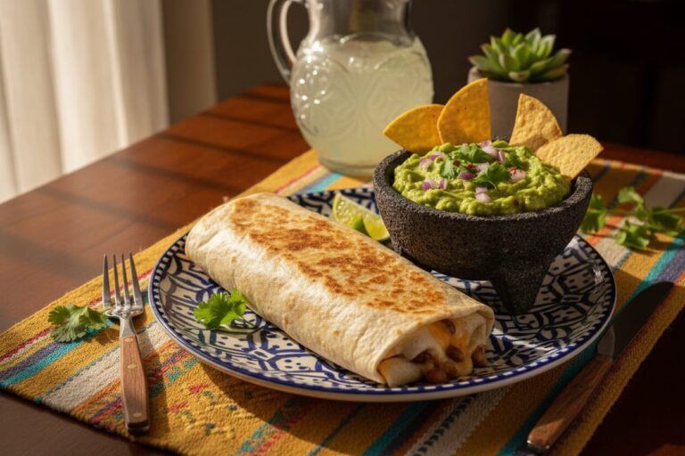 Bean and Cheese Burrito recipe