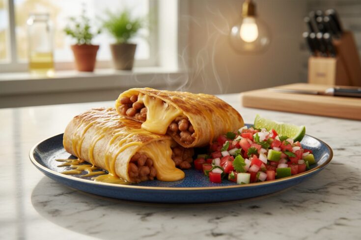 Bean and Cheese Burrito recipe